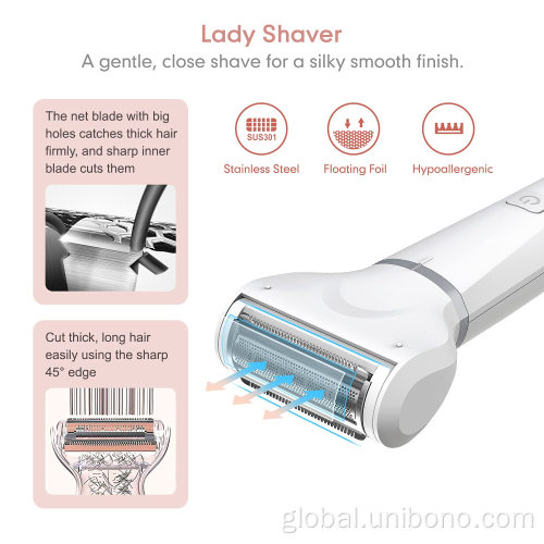 Cordless Rechargeable Usb Female Hair Remover USB Charging Low Noise Detachable Bikini Trimmer Factory